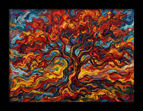 Maple Tree In Flames