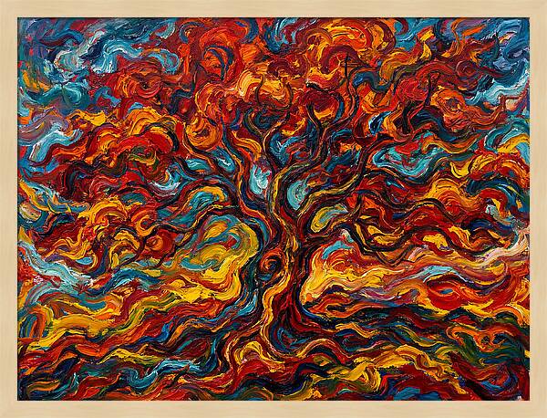 Maple Tree In Flames