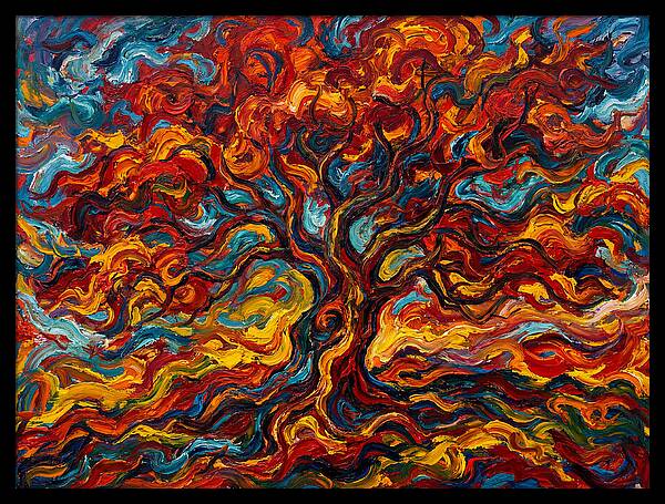 Maple Tree In Flames