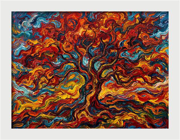 Maple Tree In Flames