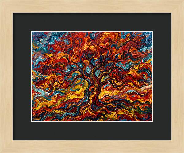 Maple Tree In Flames