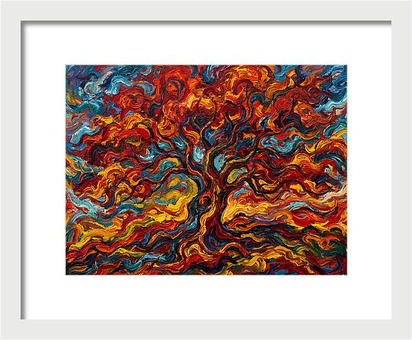 Maple Tree In Flames