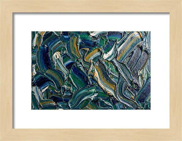 Marble Texture In Blue And Green