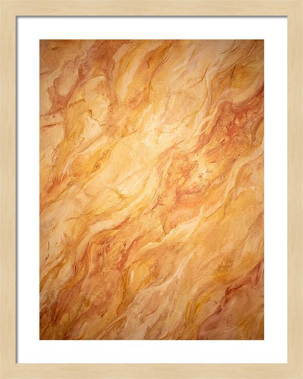Marble Texture In Warm Tones