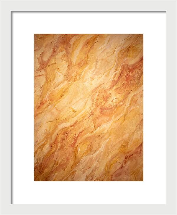Marble Texture In Warm Tones