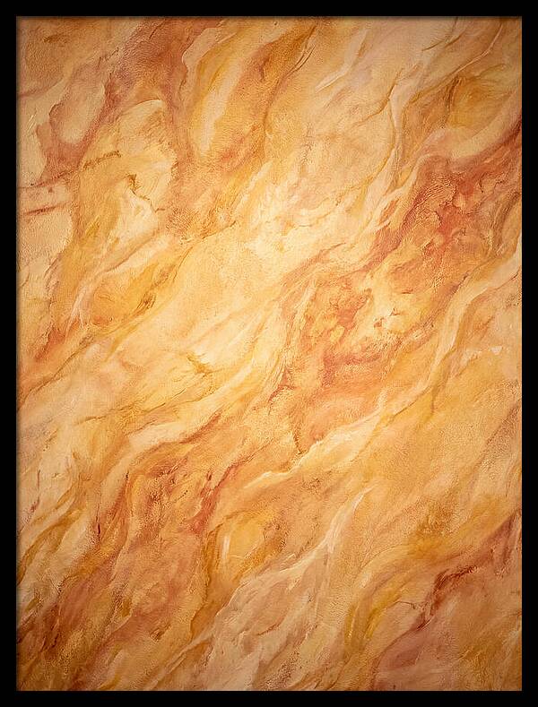 Marble Texture In Warm Tones