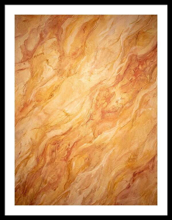 Marble Texture In Warm Tones