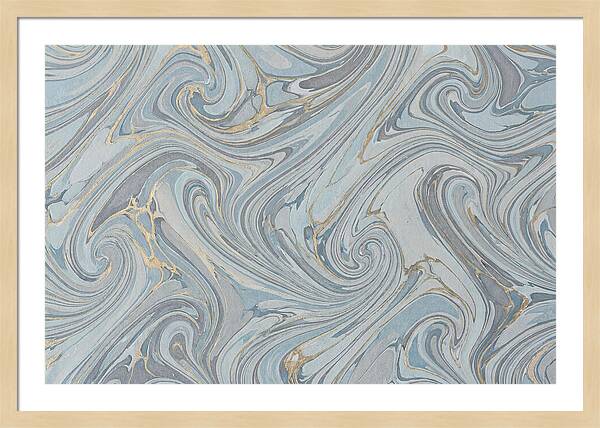 Marbled Endpaper Elegance