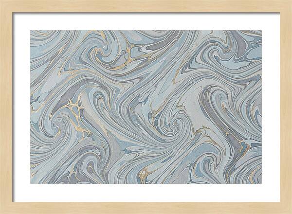Marbled Endpaper Elegance