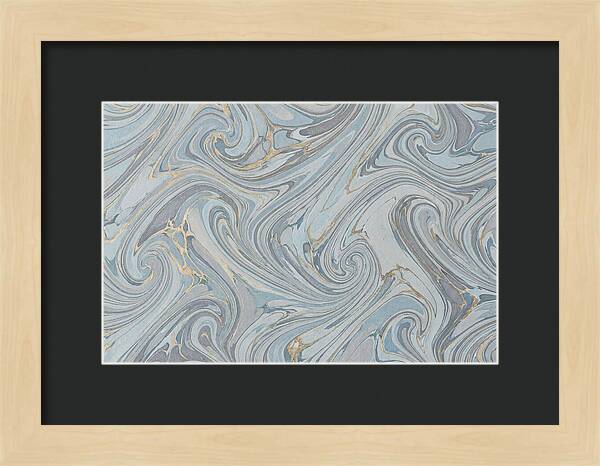 Marbled Endpaper Elegance