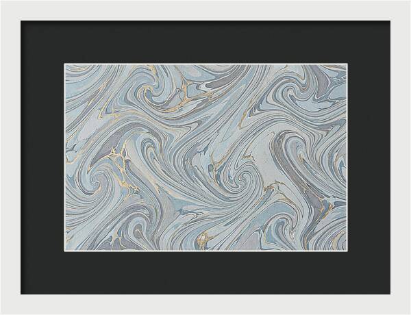 Marbled Endpaper Elegance