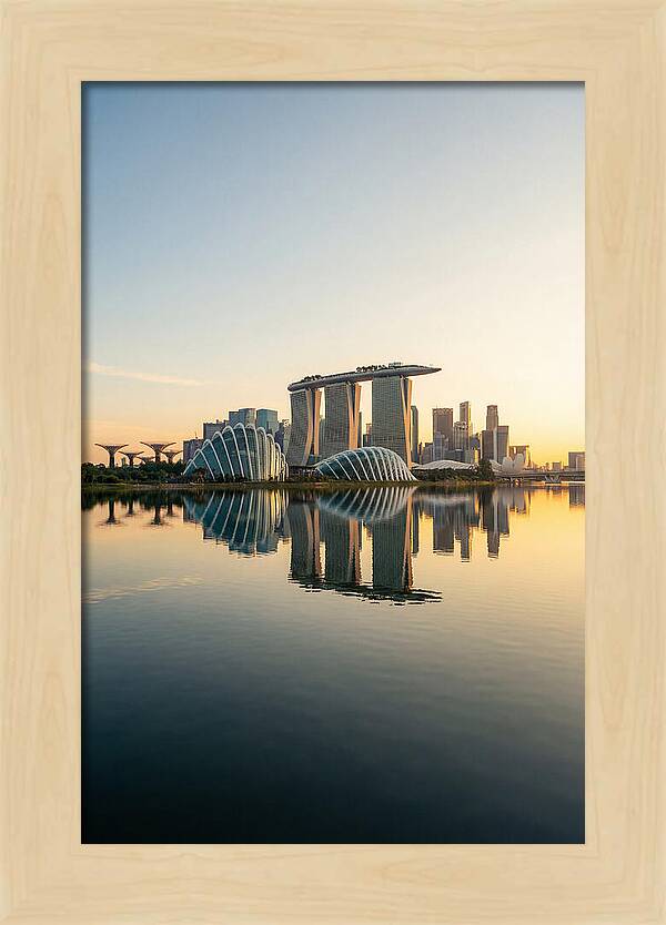 Marina Bay Sands Reflection