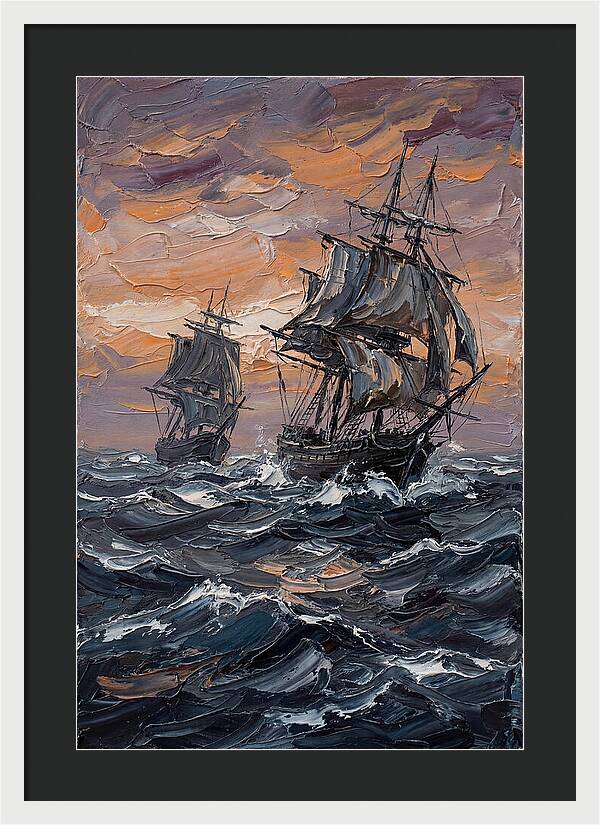 Maritime Adventure At Dusk