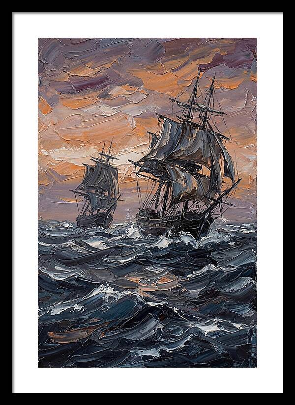 Maritime Adventure At Dusk
