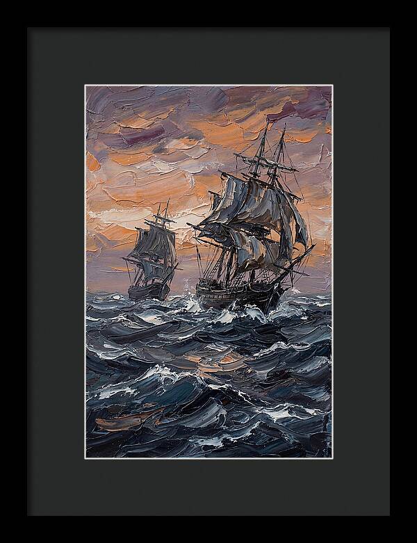 Maritime Adventure At Dusk