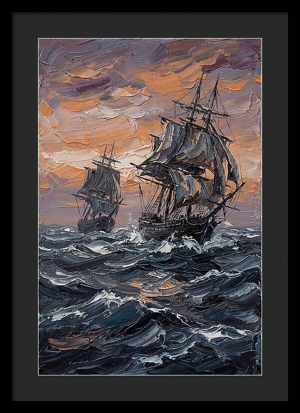 Maritime Adventure At Dusk