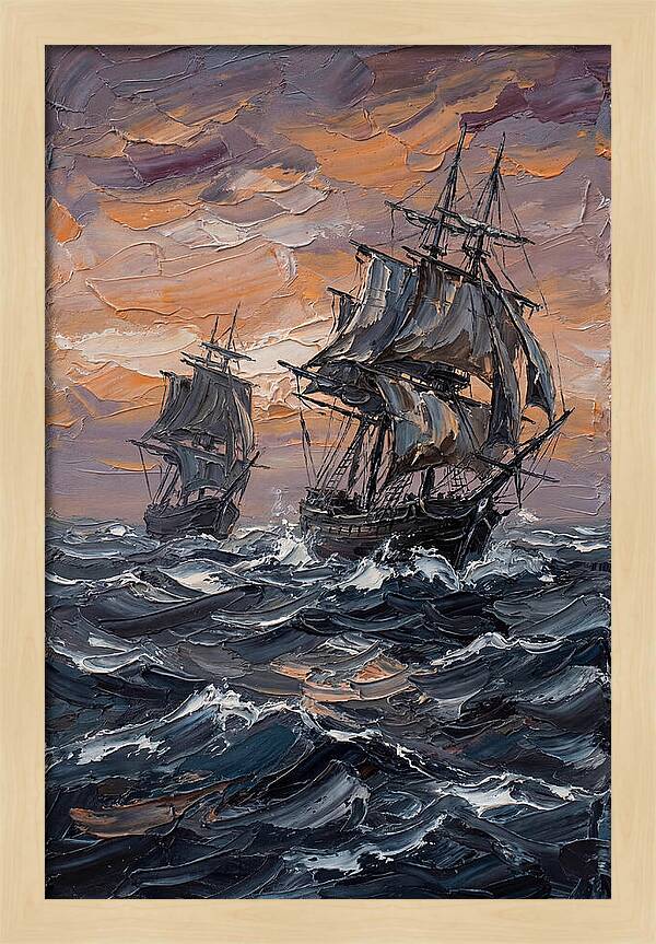 Maritime Adventure At Dusk