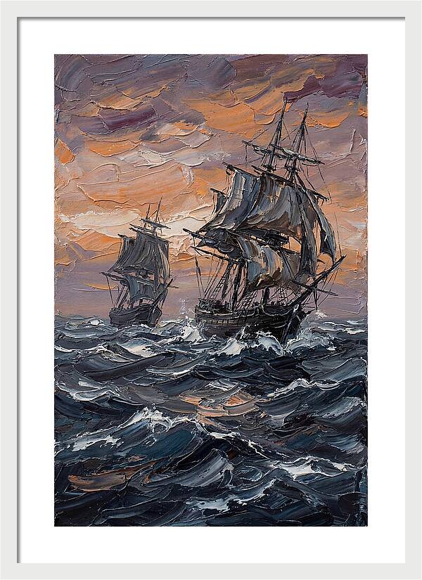 Maritime Adventure At Dusk
