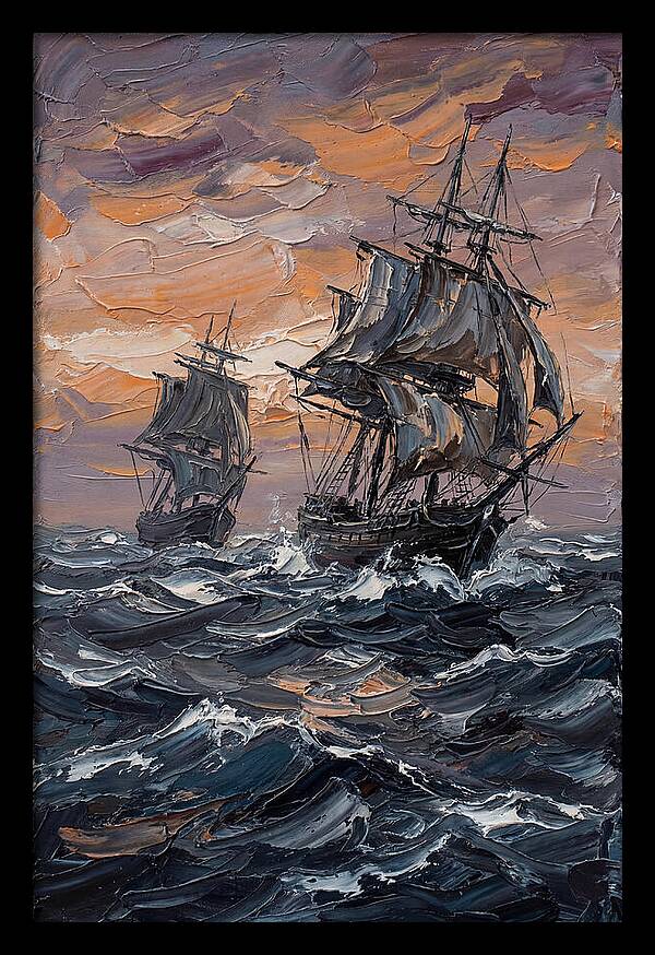 Maritime Adventure At Dusk