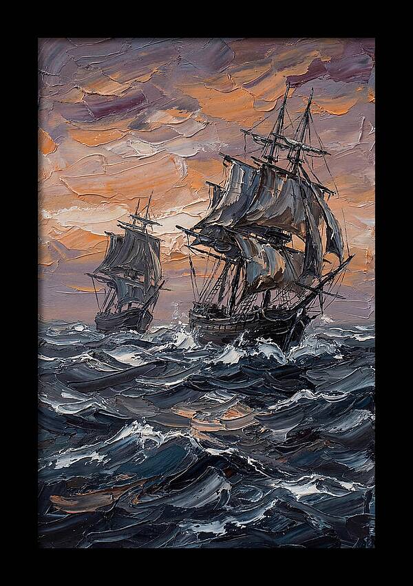Maritime Adventure At Dusk