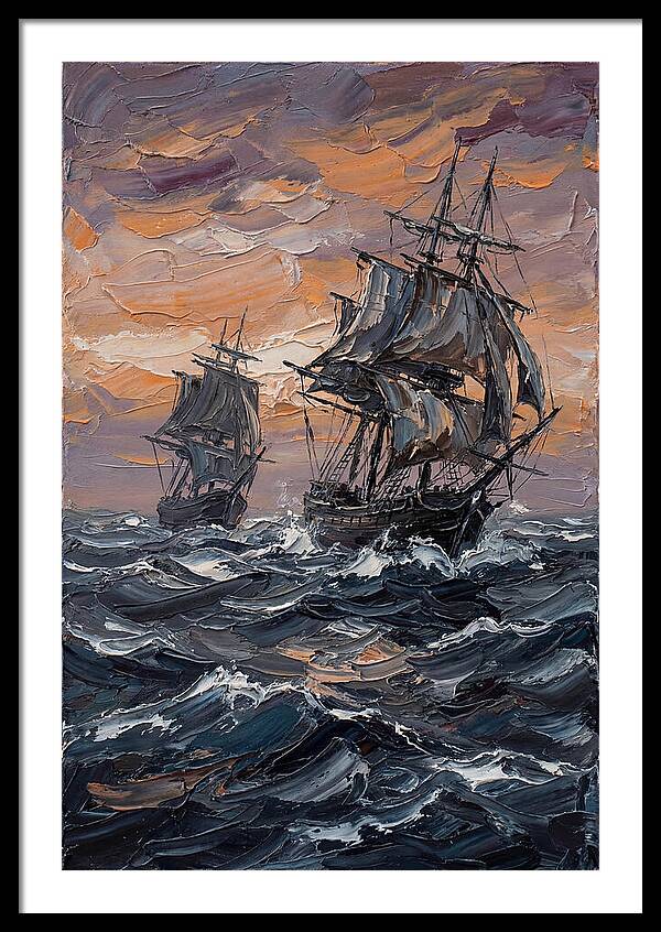 Maritime Adventure At Dusk