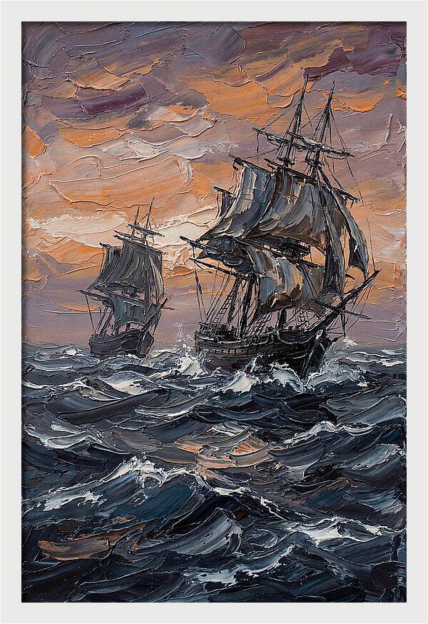 Maritime Adventure At Dusk