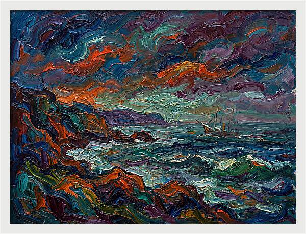 Maritime Landscape Expressionism
