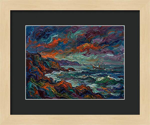 Maritime Landscape Expressionism