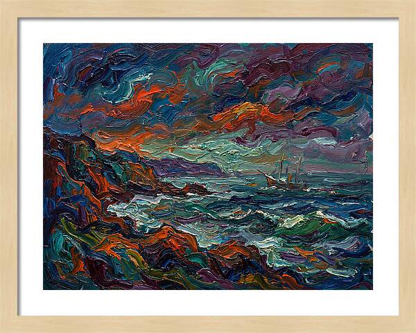 Maritime Landscape Expressionism