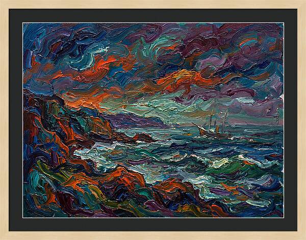 Maritime Landscape Expressionism