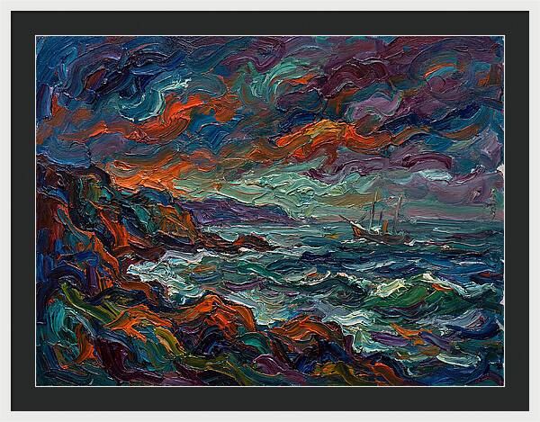 Maritime Landscape Expressionism