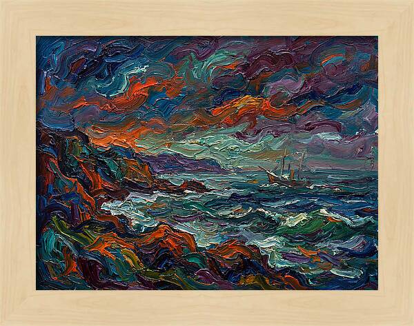 Maritime Landscape Expressionism