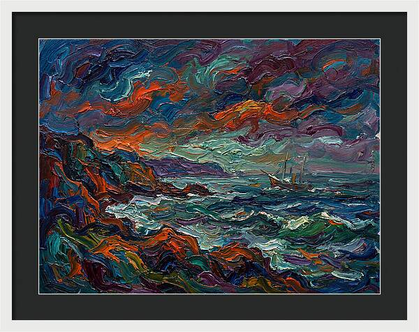 Maritime Landscape Expressionism