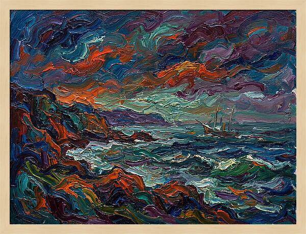 Maritime Landscape Expressionism