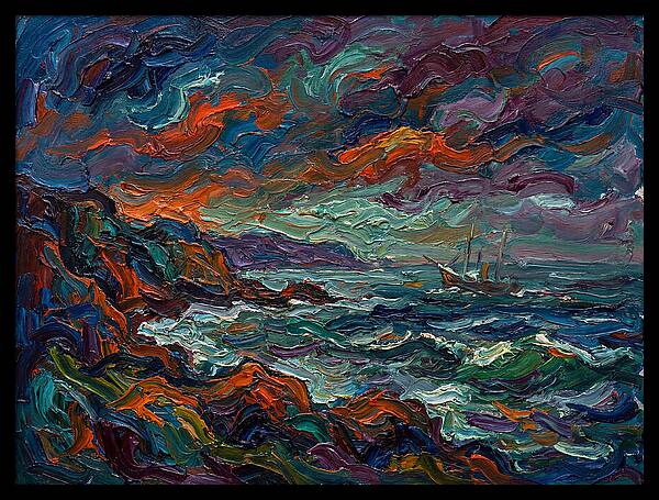 Maritime Landscape Expressionism