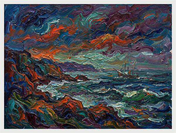Maritime Landscape Expressionism