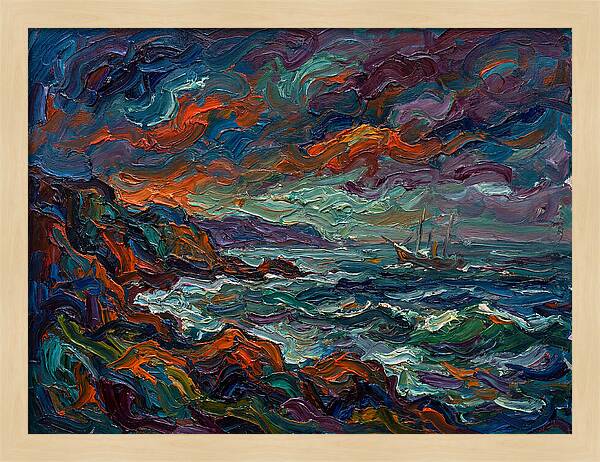 Maritime Landscape Expressionism