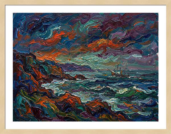 Maritime Landscape Expressionism