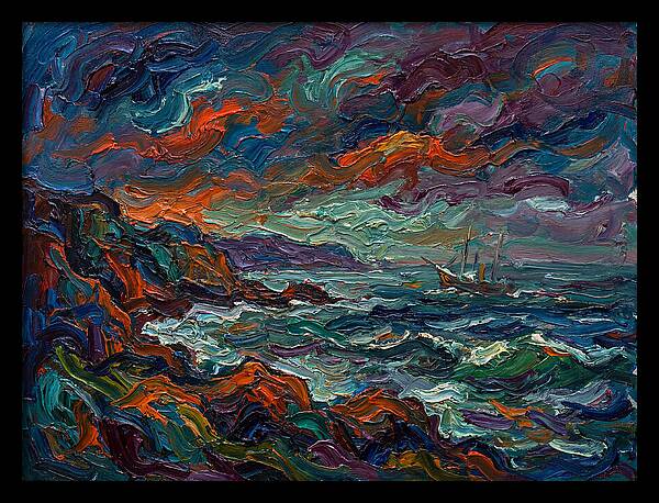 Maritime Landscape Expressionism