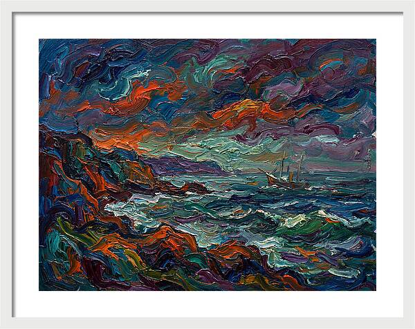 Maritime Landscape Expressionism