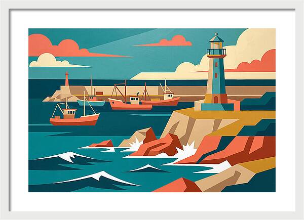 Maritime Landscape Serenity