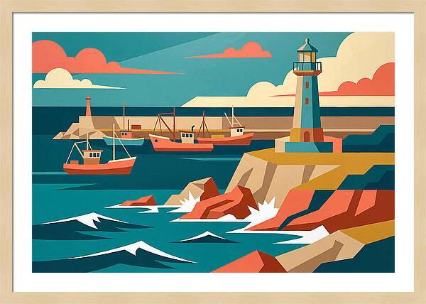 Maritime Landscape Serenity