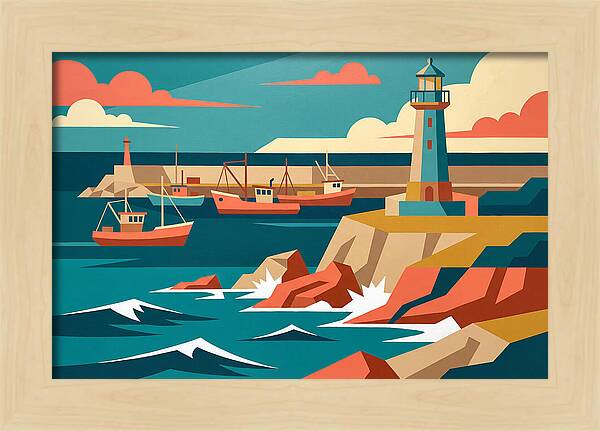 Maritime Landscape Serenity