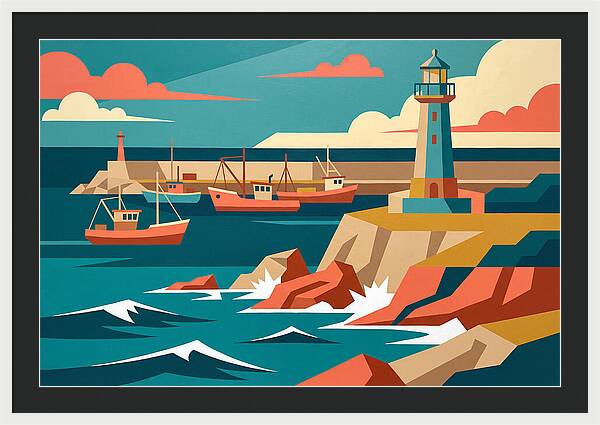 Maritime Landscape Serenity