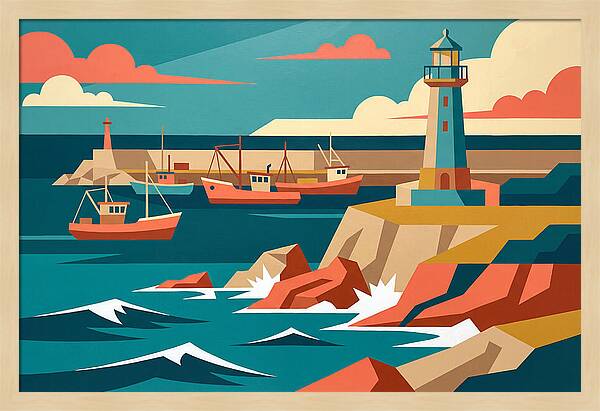 Maritime Landscape Serenity