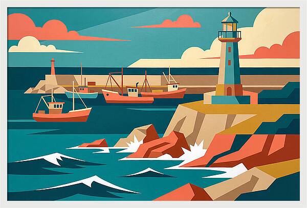 Maritime Landscape Serenity