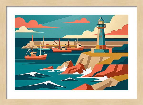 Maritime Landscape Serenity