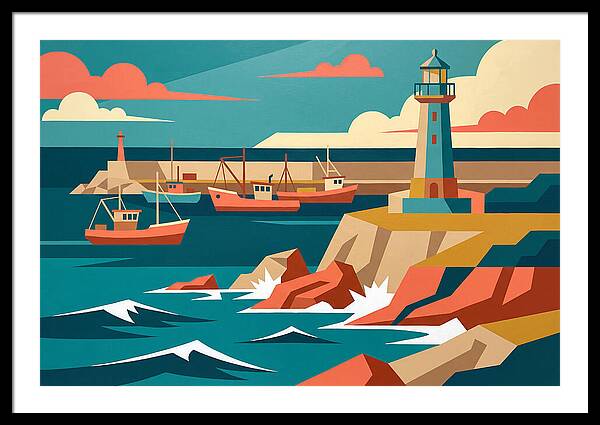 Maritime Landscape Serenity