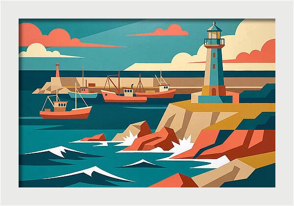 Maritime Landscape Serenity