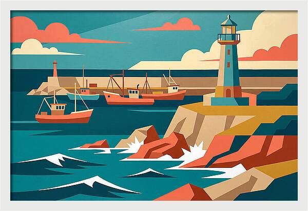 Maritime Landscape Serenity